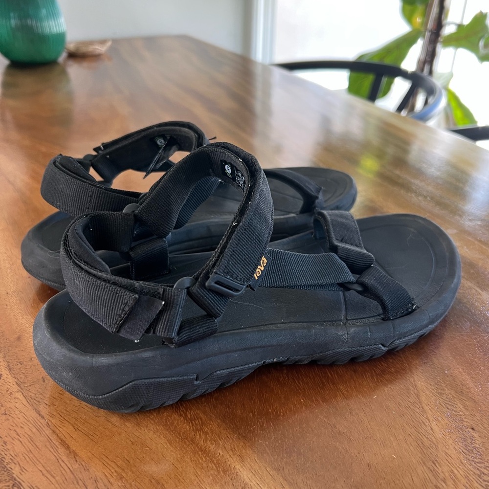 Black Teva Sport Sandals